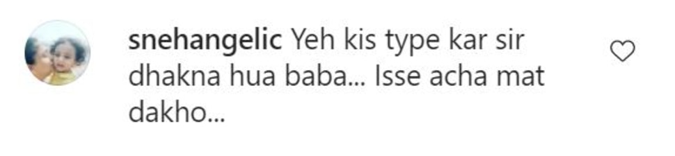 comment