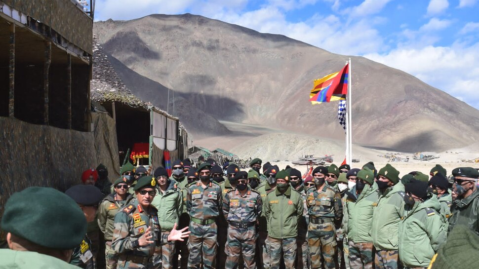 Indian Army Practice in Ladakh