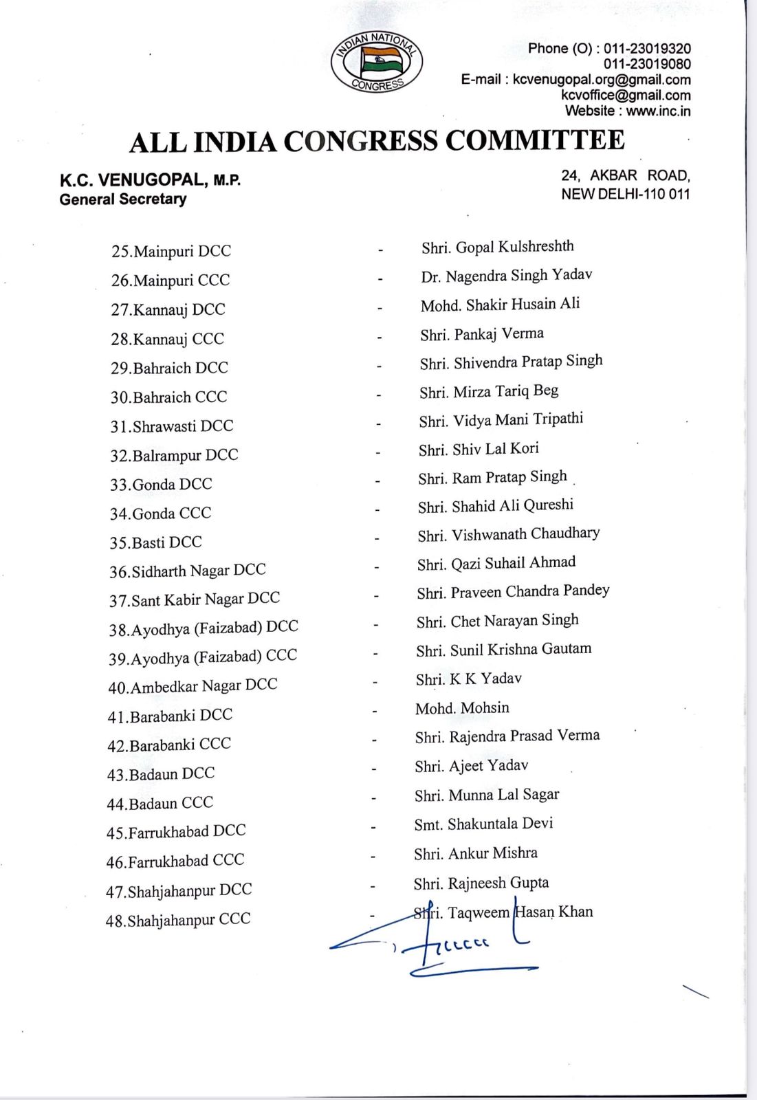 UPCongress_JiladhyakshList