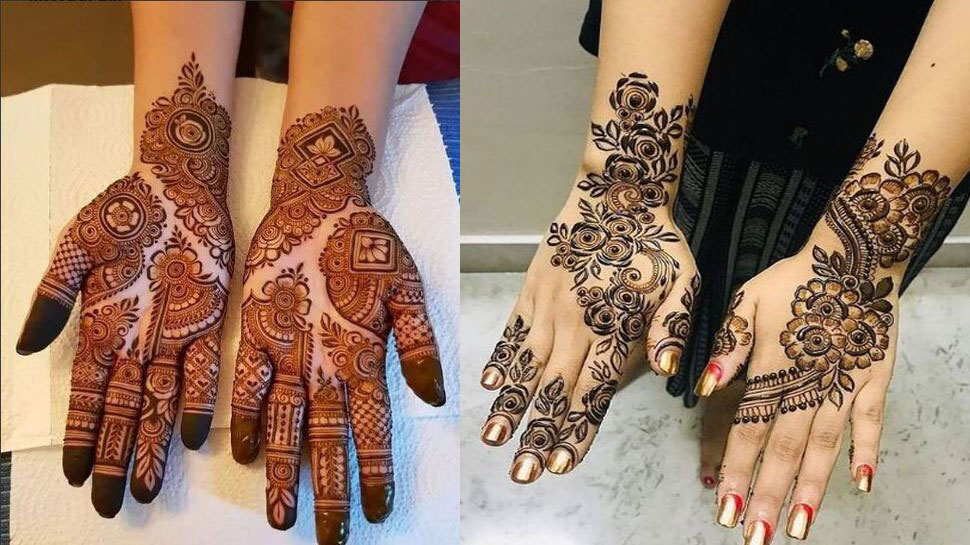 Hartalika Teej: हाथों में रचाने वाली हैं मेहंदी, ये Back Hand डिजाइन करें  ट्राई - easy mehndi design for back hand-mobile