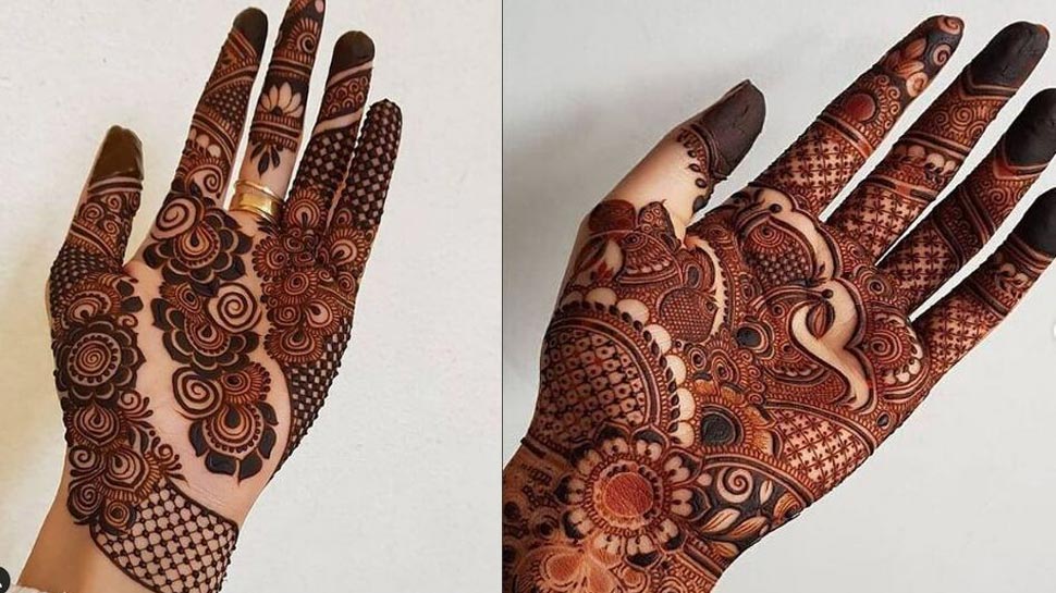 Mehndi Designs Karwa Chauth 2022: इस करवा चौथ पर इन ट्रेंडी और आसान मेहंदी  डिज़ाइन्स से सजाएं अपने हाथ! - Mehndi Design 2022: Full Hand, Trendy, Simple,  Latest, Easy Mehandi Designs for Karva Chauth