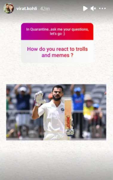 Virat Kohli trolls