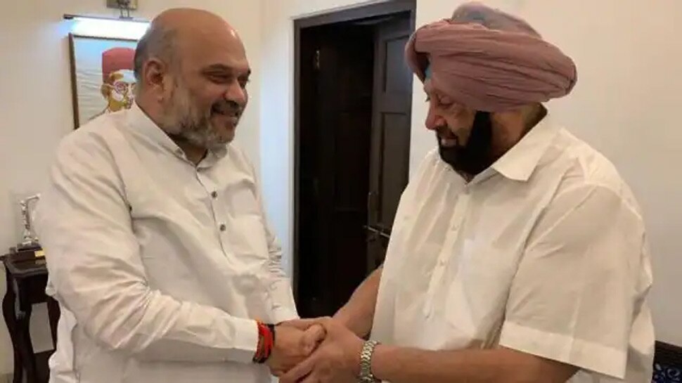 Amarinder Singh meet Amit Shah