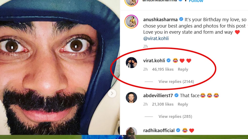 ab on anushka post