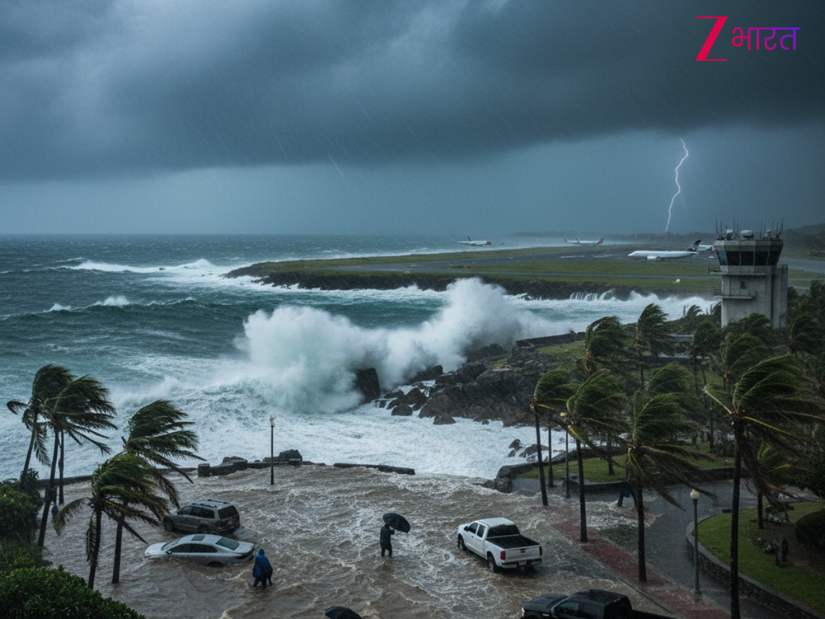 कैरिबियन में तबाही का तांडव! 33 KM प्रति घंटे की रफ्तार से सरक रहा 'इमेल्डा', स्कूल और दफ्तरों की छुट्टी