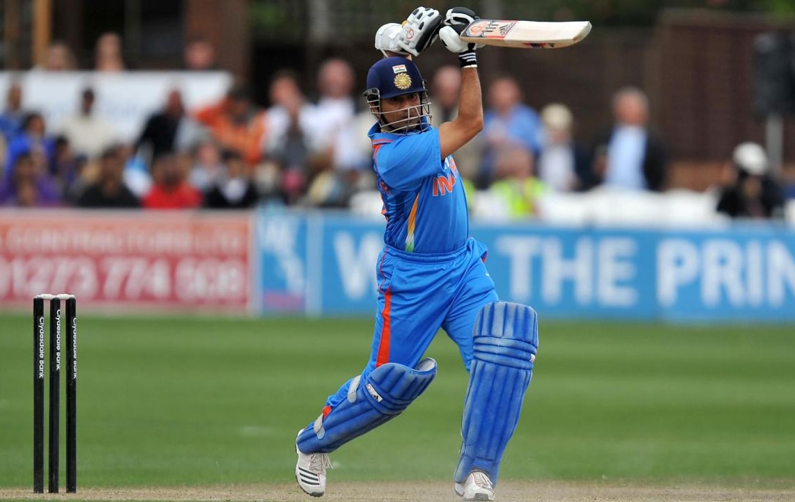 Sachin spent the most time at the crease in 2010 | सचिन ने ...