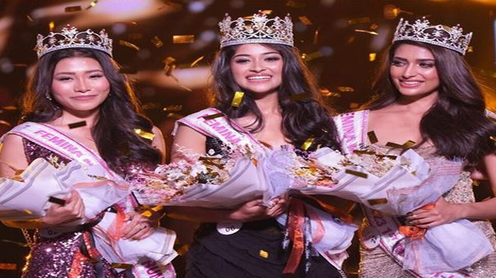 Rajasthan 19 Year Old Nandini Gupta Crowned Miss Femina India