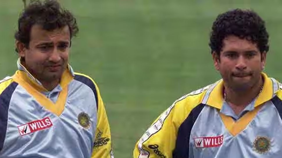 nayan mongia with sachin
