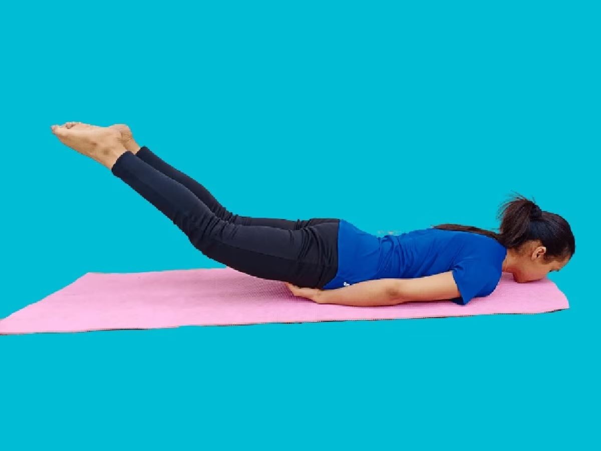 best Five asanas for women yoga benefits Shalabhasana Ustrasana