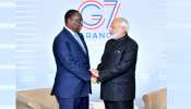 G7 समिट: प्रधानमंत्री मोदी ने सेनेगल के राष्ट्रपति मैकी साल से की मुलाकात G7 समिट: प्रधानमंत्री मोदी ने सेनेगल के राष्ट्रपति मैकी साल से की मुलाकात