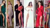 high slit dress is trending among bollywood actress