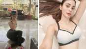 mouni roy hot workout look