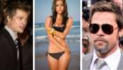 brad pitt break up with model Nicole Poturalski