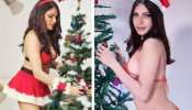 bold star and actress sherlyn chopra became sexy santa on christmassee photos