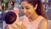 shilpa shetty show her daughter samisha face for the very first time