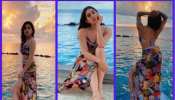 bollywood actress sara ali khan shared glamorous photos from maldives