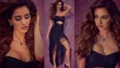 disha patani latest photoshoot in black dress went viral