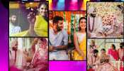 see unseen pics of Jasprit Bumrah and Sanjana Ganesan wedding