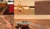 Zhurong Tianwen 1 CNSA mars mission roverSee in pictures how is the land of Mars