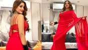 bhojpuri actress monalisa shares latest photos in red saree on instagram see pics