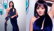 Bhojpuri Actress Monalisa bold look in blue dress and bob cut hairstyle goes viral on social media