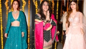 Ekta Kapoor Diwali Party hina khan mouni roy krystle dsouza and salman khan joins