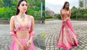 kiara advani looking stunning in pink lehenga know the price