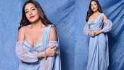 naagin fame surbhi chandna shares glamorous photos in stylish grey saree