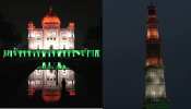 Independence Day: तिरंगे से जगमगा उठी राजधानी दिल्ली, हर ओर दिख रहा देशभक्ति का जोश