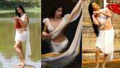 Janhvi Kapoor to mandakini and zeenat aman actresses who wore white saree and raise the bar of boldness