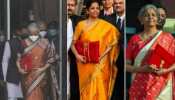 Nirmala Sitharaman previous years sarees on budget day