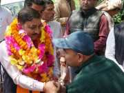 Himachal BJP: सिरमौर में शुरू हुआ सांसद सुरेश कश्यप का चुनाव अभियान, जनता से वोट की अपील की