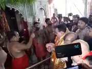 rajasthan CM Bhajanlal Sharma visited Godavari Dham Balaji Om Birla was also seen along