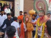Sikar: रींगस में धूमधाम से मनाया गया हनुमान जन्मोत्सव, भक्ति में झूमते नजर आए भक्त
