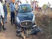 Alwar Road Accident : रामगढ़ में तेज गति में लहराती कार ने तीन बाइक को मारी जोरदार टक्कर