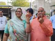 Rajasthan Lok Sabha election 2024 Education Minister Dilawar cast his vote watch video