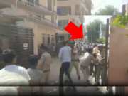 Rajasthan News huge uproar at Adarsh Vidya Mandir examination center during the NEET exam