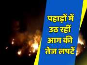 Rajasthan News massive fire broke out in mountains of Negadiya Delwara Rajsamand