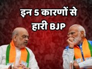 Rajasthan lok sabha Election  These are five reasons for BJP defeat in Rajasthan