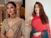 tamannaah bhatia latest blouse design for hartalika teej have a look lifestyle fashion news