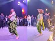 Sapna Chaudhary dance on Meri Saasu Dila De Bandook Mane song