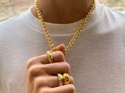 fashion tips latest men gold chain in 5 gram