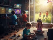 2050 forecast 40 percent children will need glasses due to excessive screen time japan study BJO report