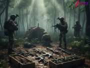 &#039;ऑपरेशन जंगल&#039; शुरू; मणिपुर के घने जंगल में मिला आतंकियों का गुप्त ठिकाना, असम राइफल्स ने हथियारों का जखीरा किया जब्त