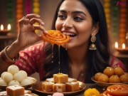 indian traditional mouth water sweets shahi tukda rasmalai rasgulla jalebi malpua chamcham