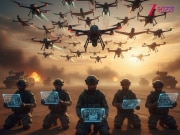 ड्रोन वॉरफेयर का ‘महाभारत’ शुरू! इंडियन आर्मी के दक्षिणी कमान ने Vayu Samnavay-II में दिखाया 21वीं सदी का युद्ध ड्रोन वॉरफेयर का ‘महाभारत’ शुरू! इंडियन आर्मी के दक्षिणी कमान ने Vayu Samnavay-II में दिखाया 21वीं सदी का युद्ध