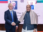 रूस-भारत की हाईलेवल मीटिंग, राजनाथ सिंह और रूसी रक्षा मंत्री के बीच डिफेंस-टेक्नॉलोजी और TOT पर बातचीत रूस-भारत की हाईलेवल मीटिंग, राजनाथ सिंह और रूसी रक्षा मंत्री के बीच डिफेंस-टेक्नॉलोजी और TOT पर बातचीत