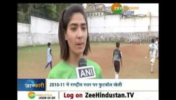 Nadia, the first female football coach of the Valley
