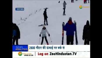 Winter games in Auli
