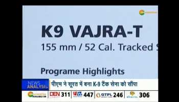 PM Modi hands over K-9 Vajra tank to Indian Army